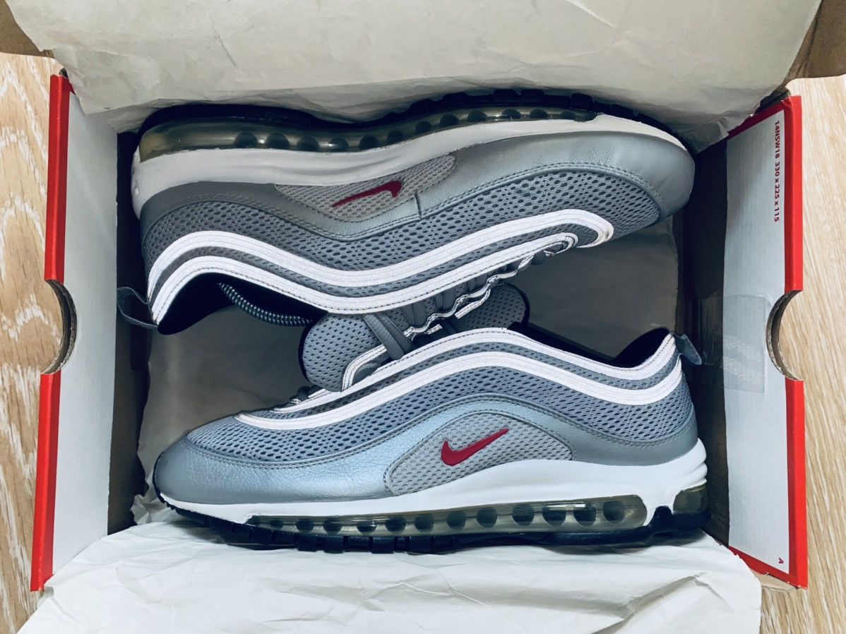 Japanese Brand × Nike Nike Air Max 97 Prm Silver Bullet Bw Atmos Size US 9.5 / EU 42-43 - 2 Thumbnail