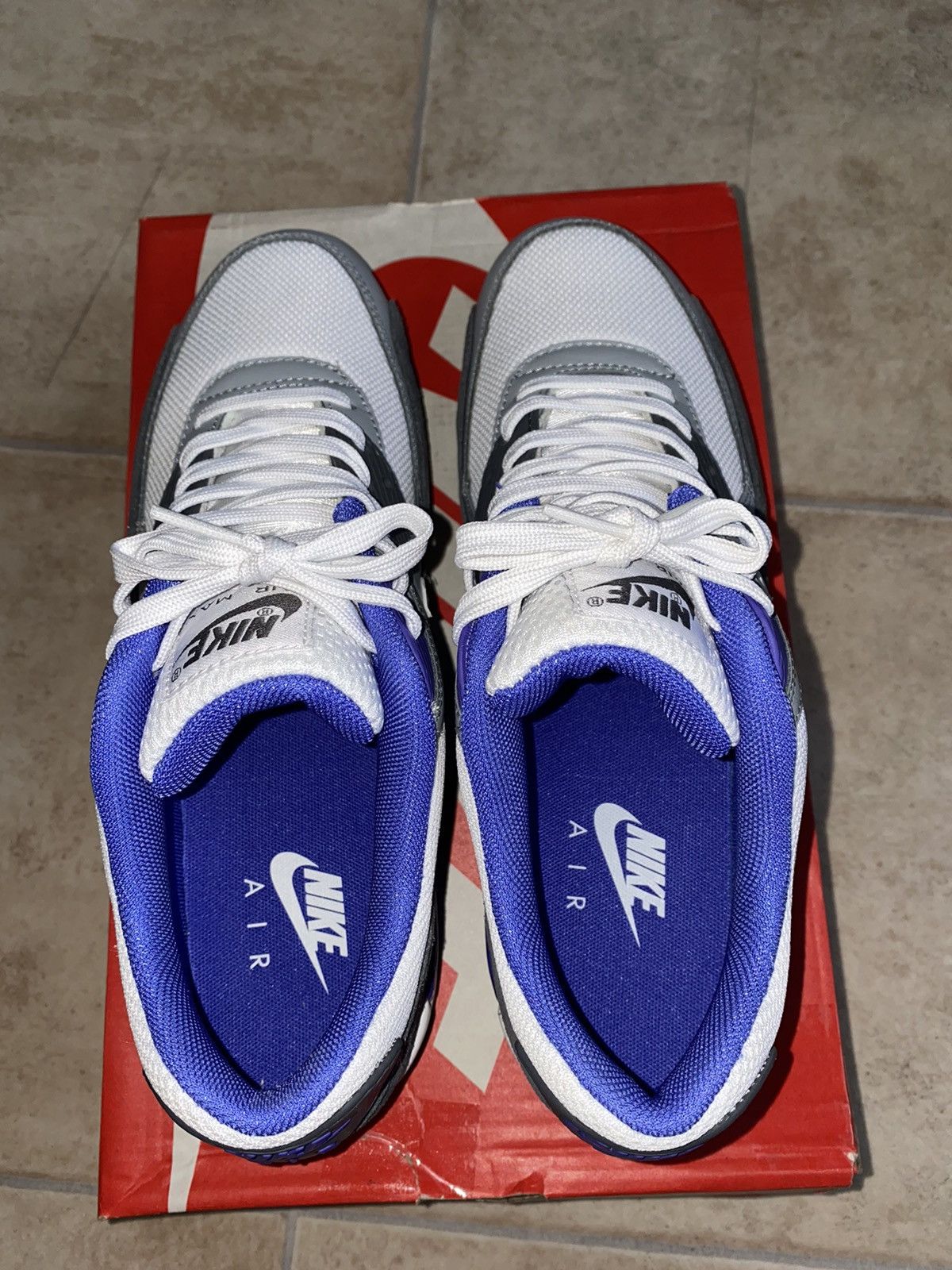 Nike × atmos NikeLab AirMax 90 Purple 2015 Bw 95 Tn Parra Size US 9.5 / EU 42-43 - 17 Thumbnail
