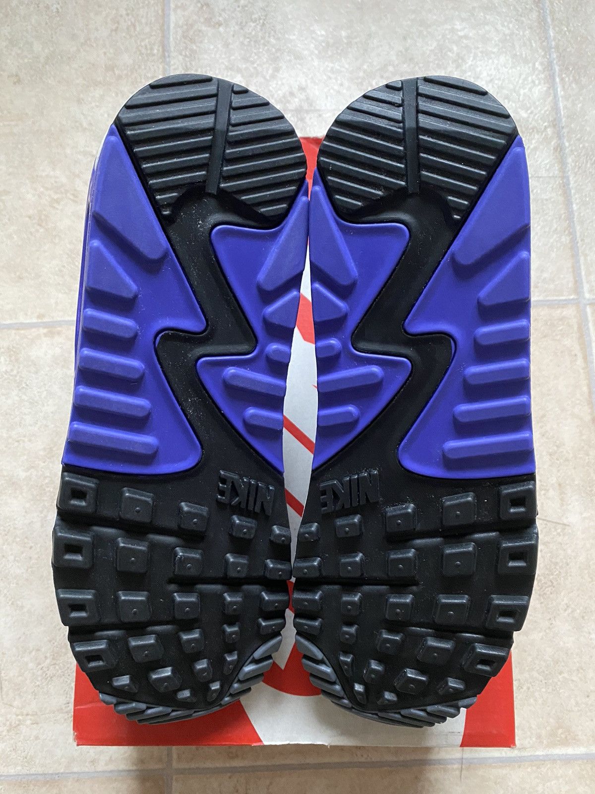 Nike × atmos NikeLab AirMax 90 Purple 2015 Bw 95 Tn Parra Size US 9.5 / EU 42-43 - 15 Thumbnail