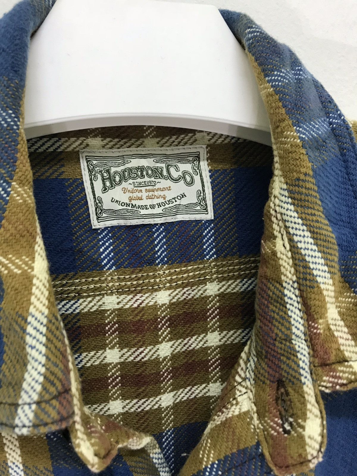 Japanese Brand Japan Brand Houston Flannel Shirt Vintage Style Button Up Size US M / EU 48-50 / 2 - 4 Thumbnail