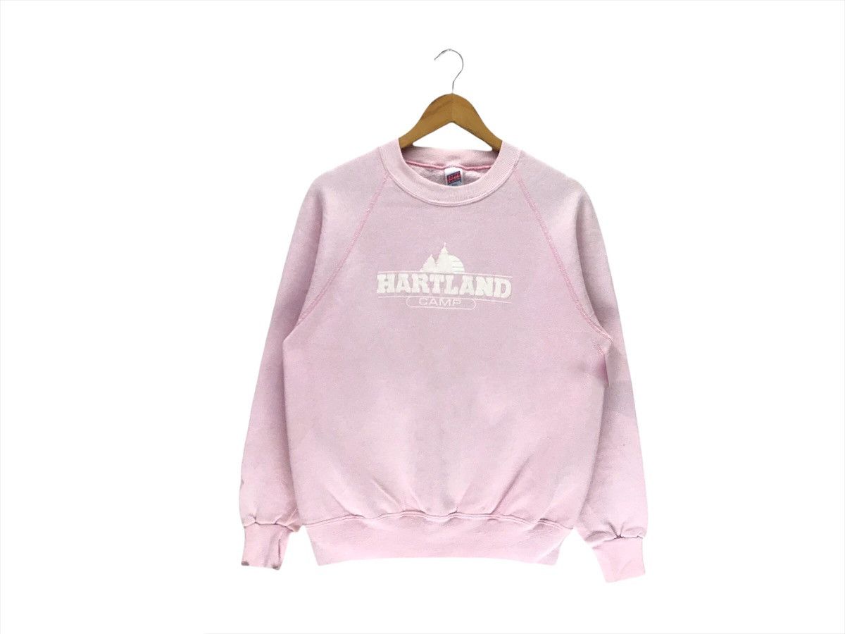 Vintage Vintage 90s Hartland Christian Camp Sweatshirt Size US S / EU 44-46 / 1 - 1 Thumbnail