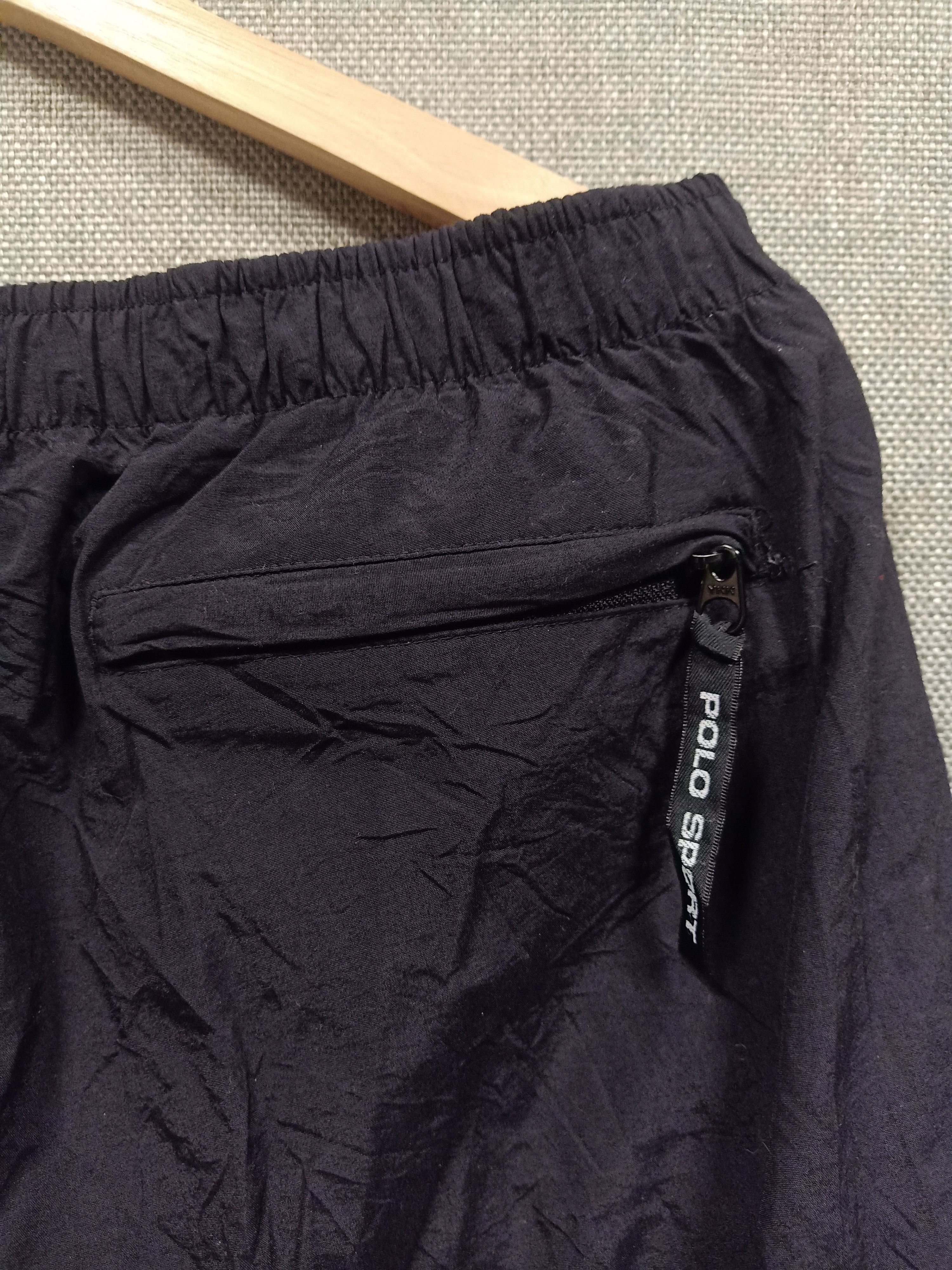 Polo Ralph Lauren × Vintage Vintage 90s track pants nylon polo sport Size US 36 / EU 52 - 3 Thumbnail