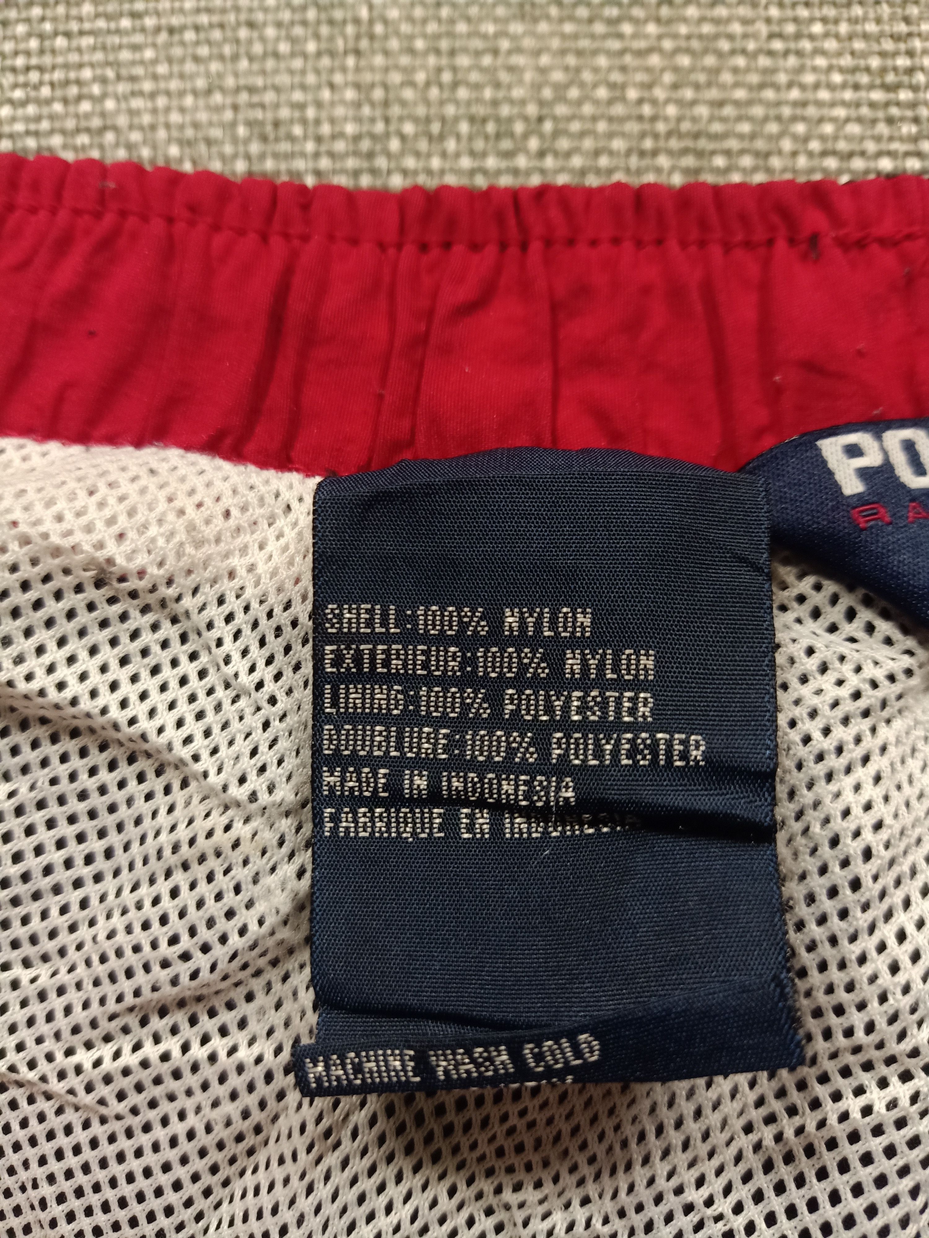 Polo Ralph Lauren × Vintage Vintage 90s track pants nylon polo sport Size US 36 / EU 52 - 6 Thumbnail