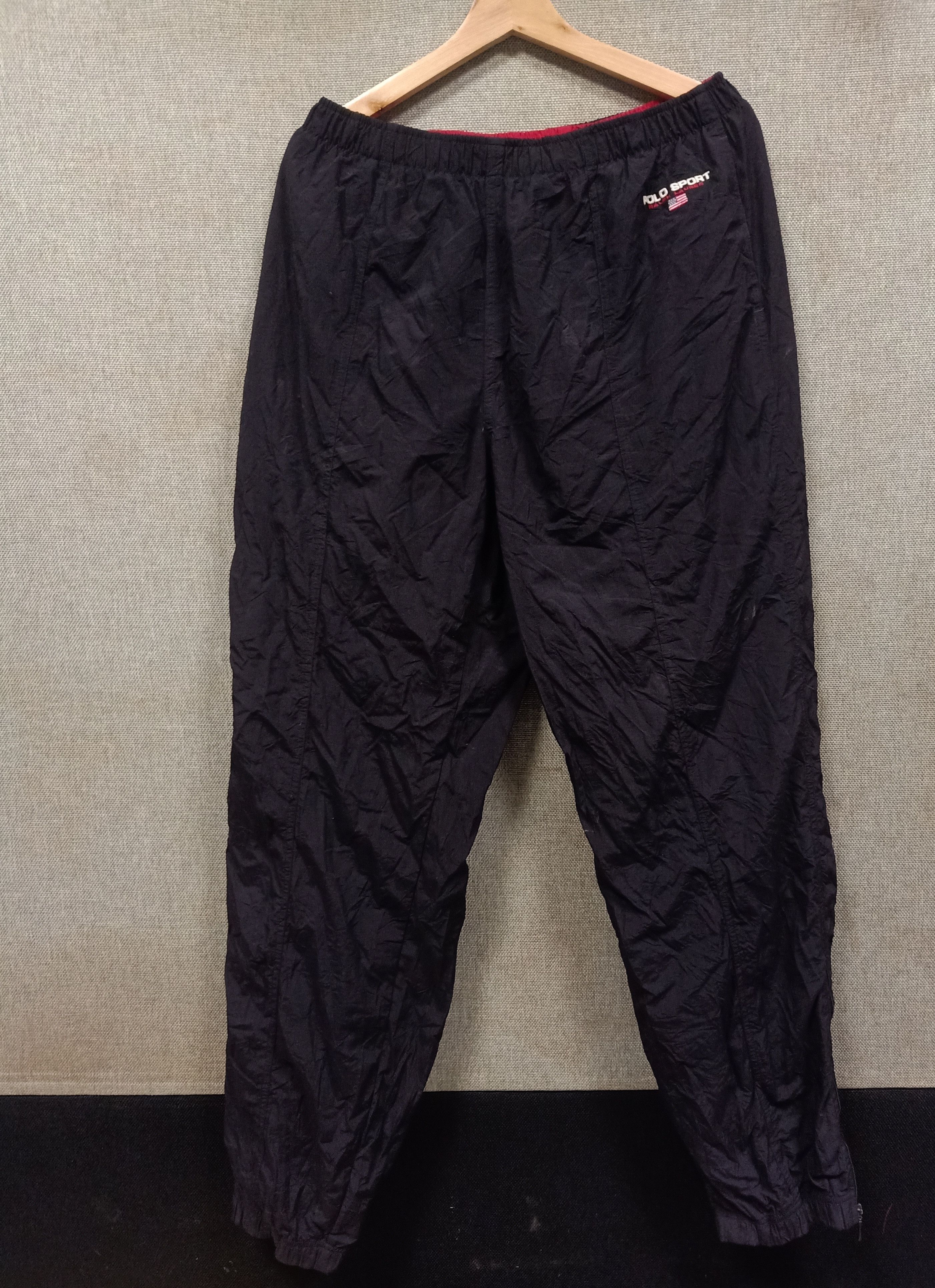 Stussy × Vintage Vintage 90s Stussy Reflective Drawstring Track