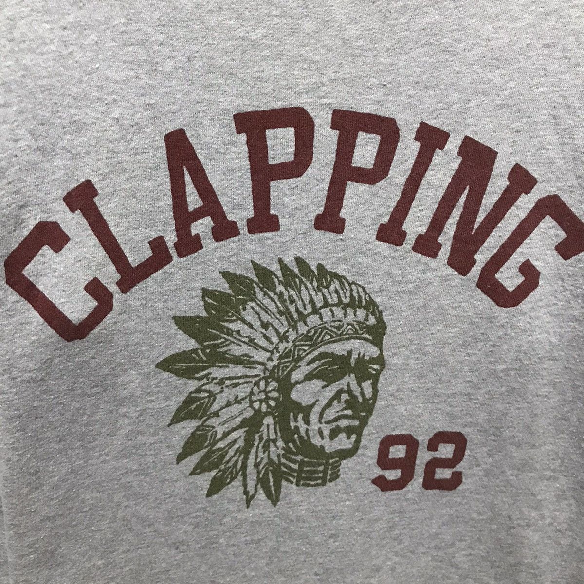 Japanese Brand × Vintage Vintage Clapping Sweatshirt Pullover Jumper Size US S / EU 44-46 / 1 - 5 Thumbnail