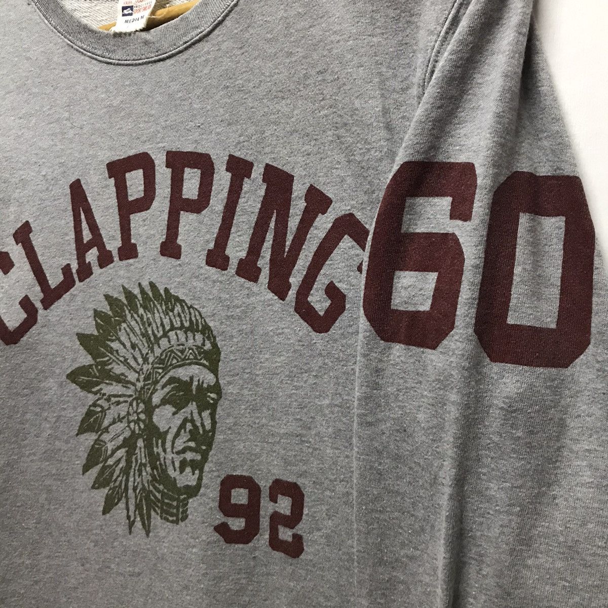 Japanese Brand × Vintage Vintage Clapping Sweatshirt Pullover Jumper Size US S / EU 44-46 / 1 - 6 Thumbnail
