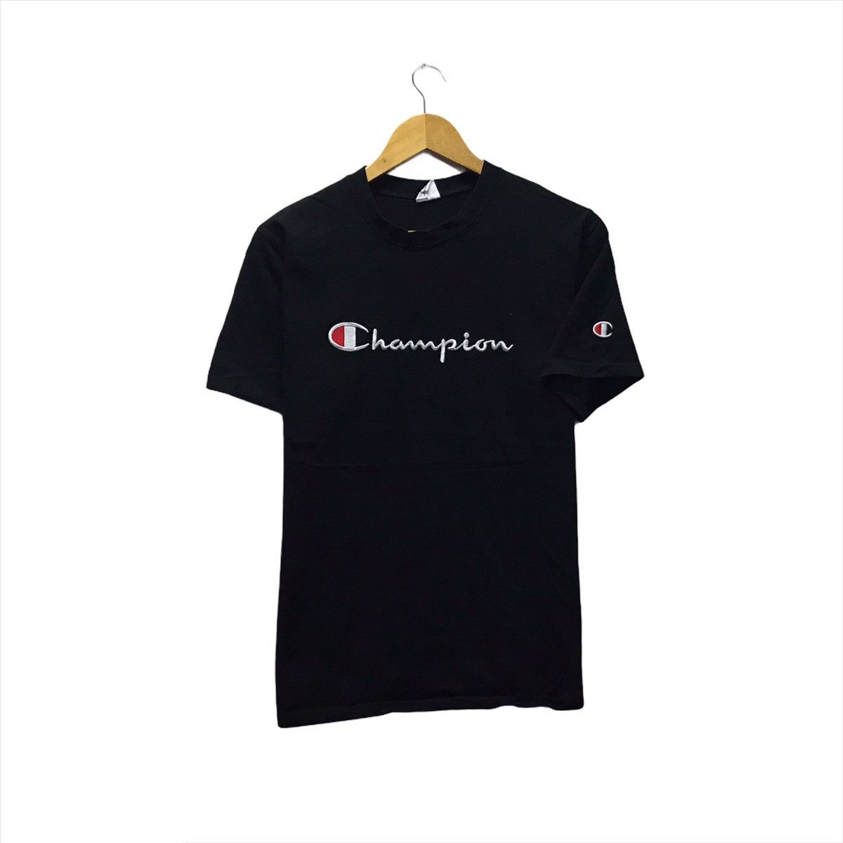Champion × Vintage Vintage Champion Shirt Champion CrewNeck Champion Size US M / EU 48-50 / 2 - 1 Thumbnail