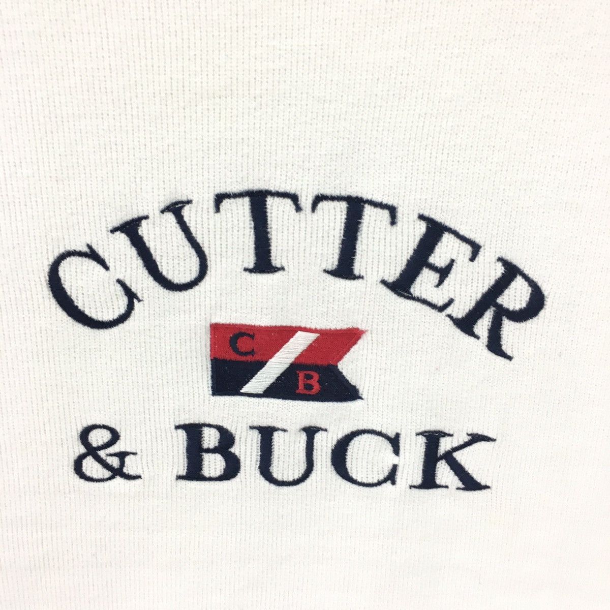 Cutter & Buck × Vintage Vintage Cutter & Buck Big Logo Sweatshirt Size US L / EU 52-54 / 3 - 3 Thumbnail