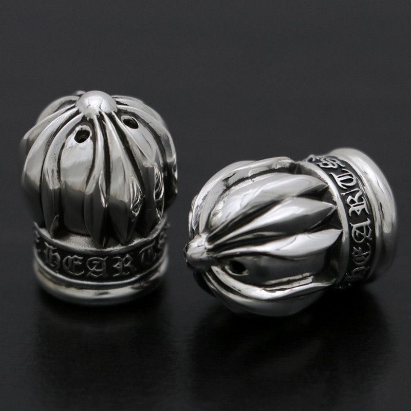 image of Chrome Hearts Salt & Pepper Shakers in Silver, Men's