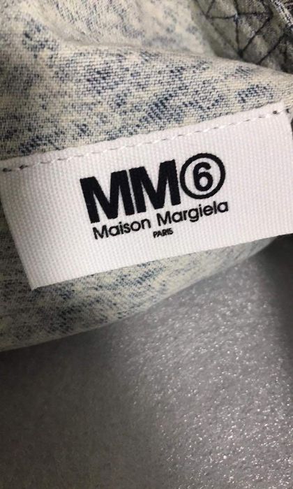 Maison Margiela Maison Margiela 6 handle denim bag | Grailed
