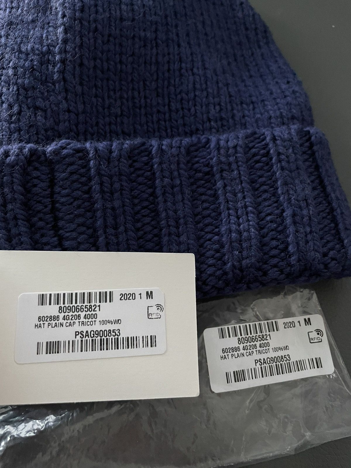 Gucci Rare Brand NEW Sold Out Runway 100% Virgin Wool GG Logo Hat Size ONE SIZE - 4 Thumbnail