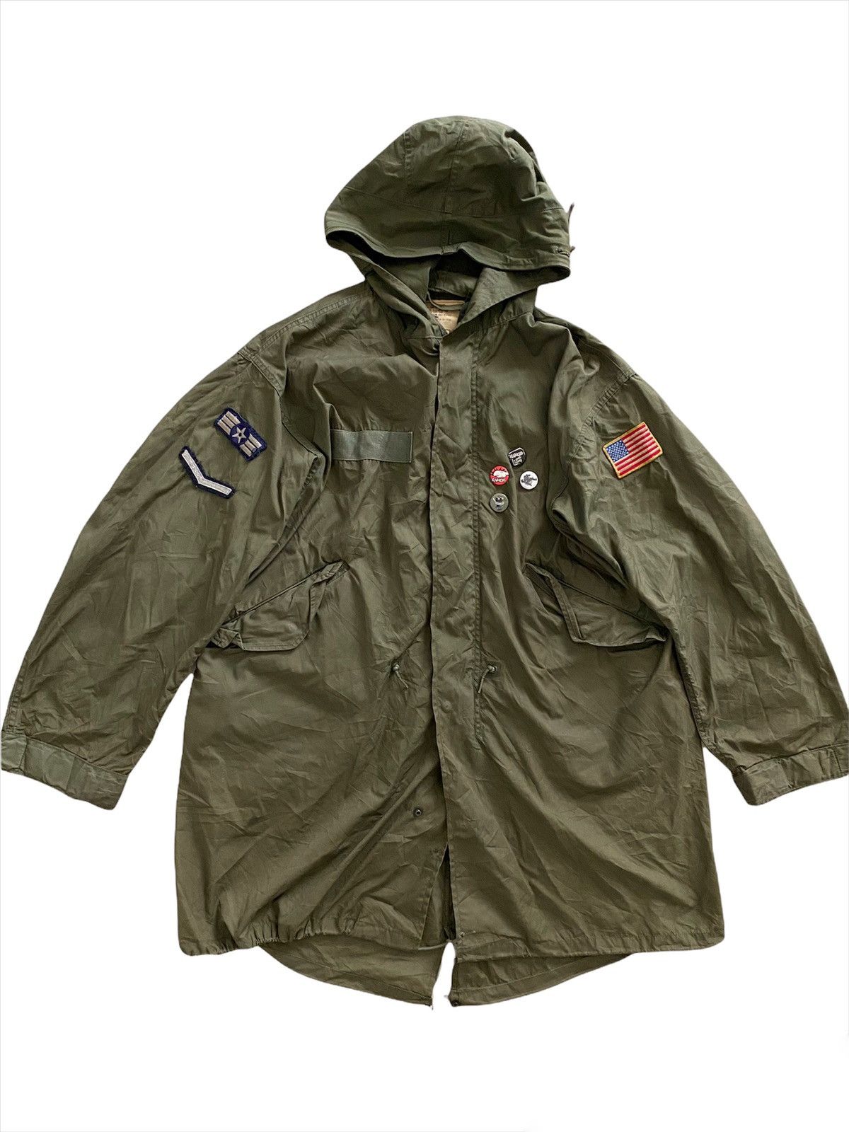 Avirex × Vintage Vintage Jacket Parka Shell Date 12 March 1951 USA Size US L / EU 52-54 / 3 - 1 Thumbnail