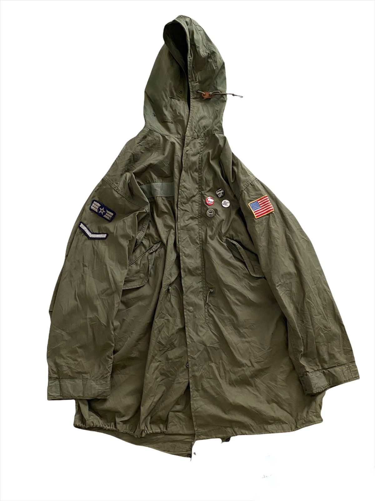Avirex × Vintage Vintage Jacket Parka Shell Date 12 March 1951 USA Size US L / EU 52-54 / 3 - 3 Thumbnail