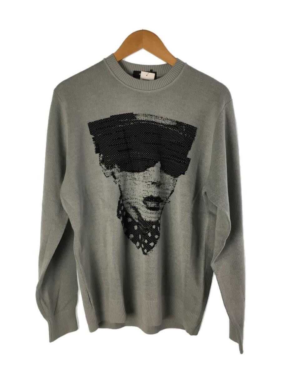 Undercover SS21 "Lies" Silhouette Face Stitch Wool Knit Sweater Size US M / EU 48-50 / 2 - 1 Thumbnail
