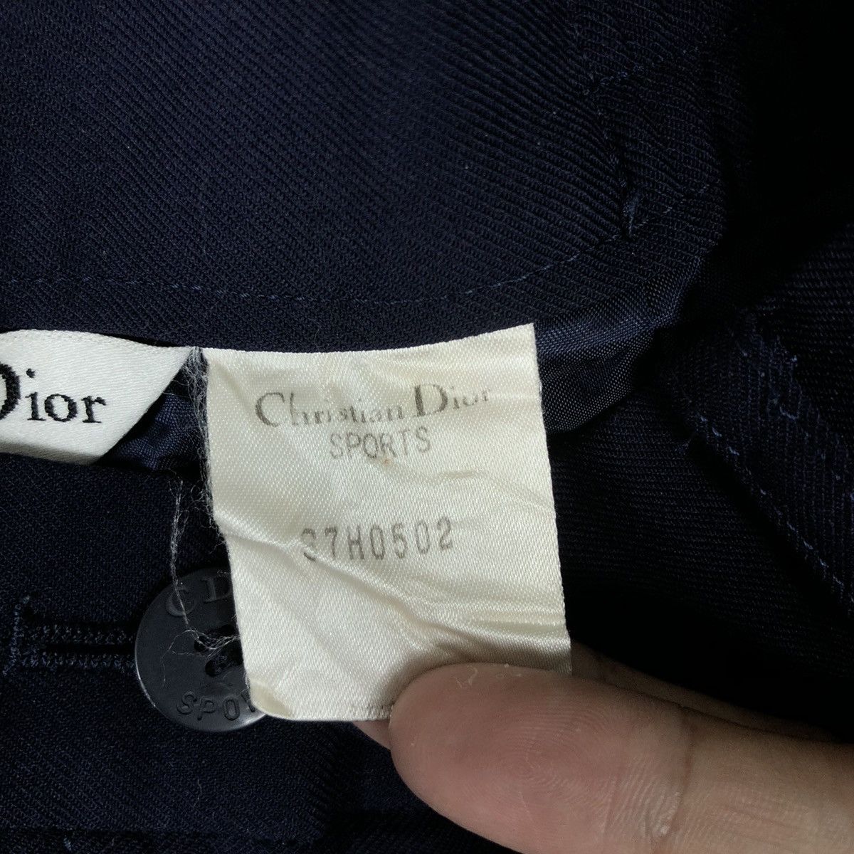 Dior CHRISTIAN DIOR Sport Wool Short Pants Size 26" / US 2 / IT 38 - 7 Thumbnail
