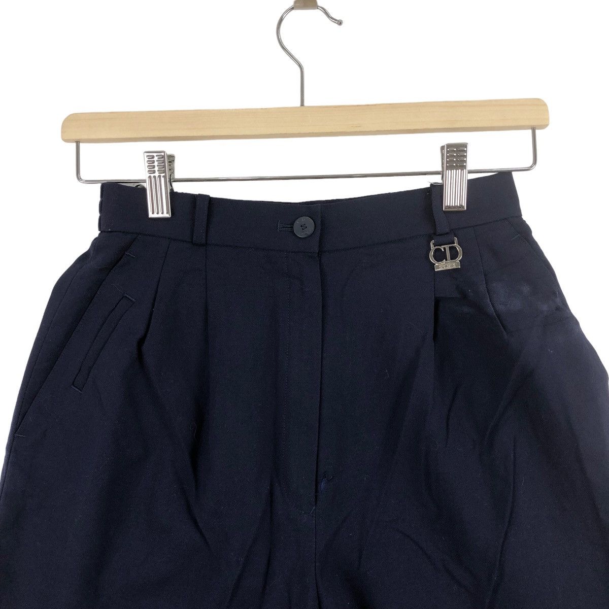 Dior CHRISTIAN DIOR Sport Wool Short Pants Size 26" / US 2 / IT 38 - 2 Thumbnail