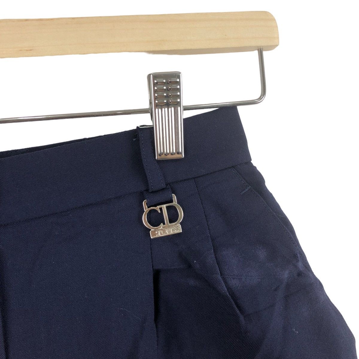 Dior CHRISTIAN DIOR Sport Wool Short Pants Size 26" / US 2 / IT 38 - 3 Thumbnail