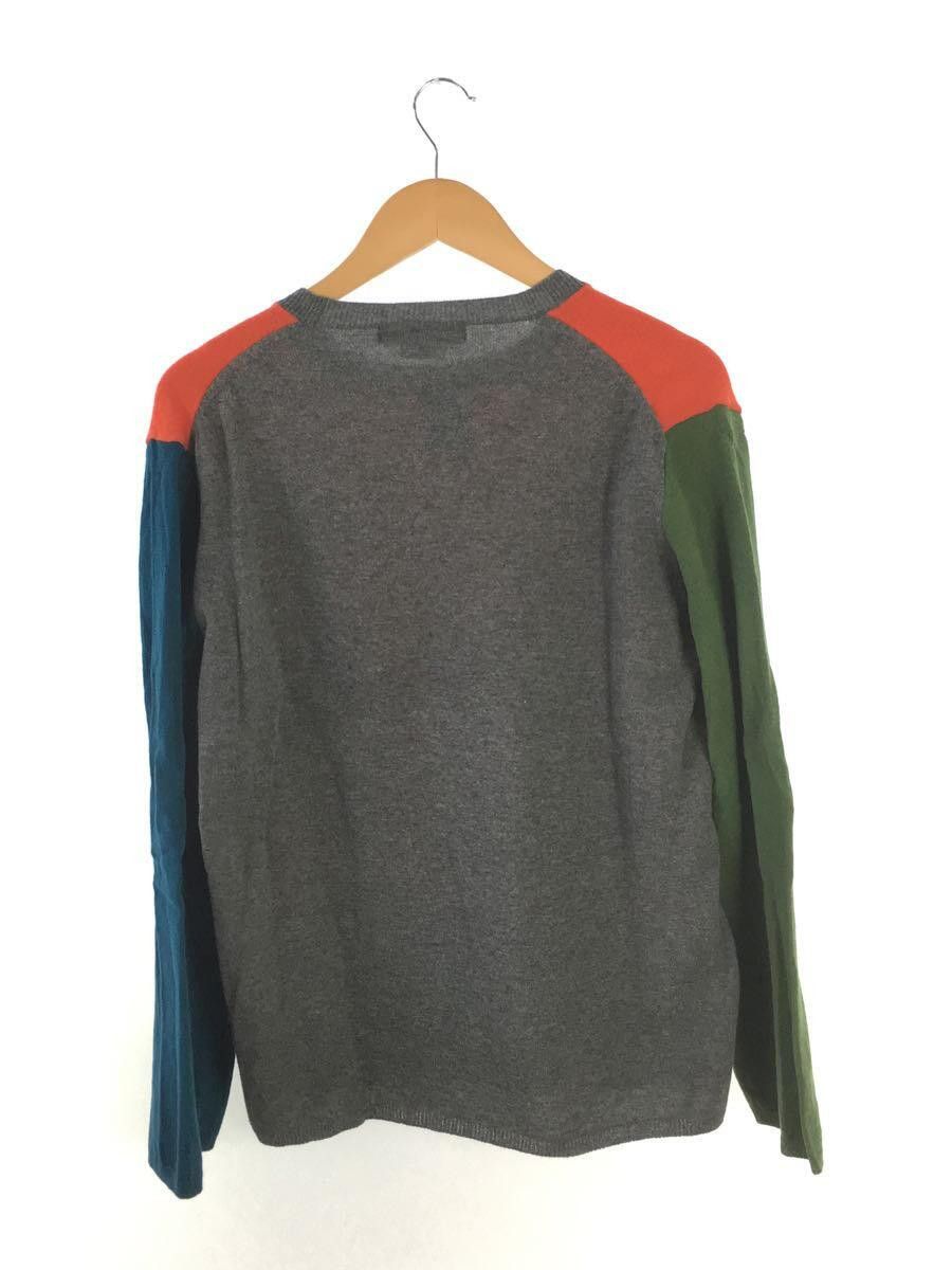 Comme des Garcons × Comme des Garcons Homme Deux AD2020 Color Panel Wool Knit Sweater Size US L / EU 52-54 / 3 - 2 Thumbnail