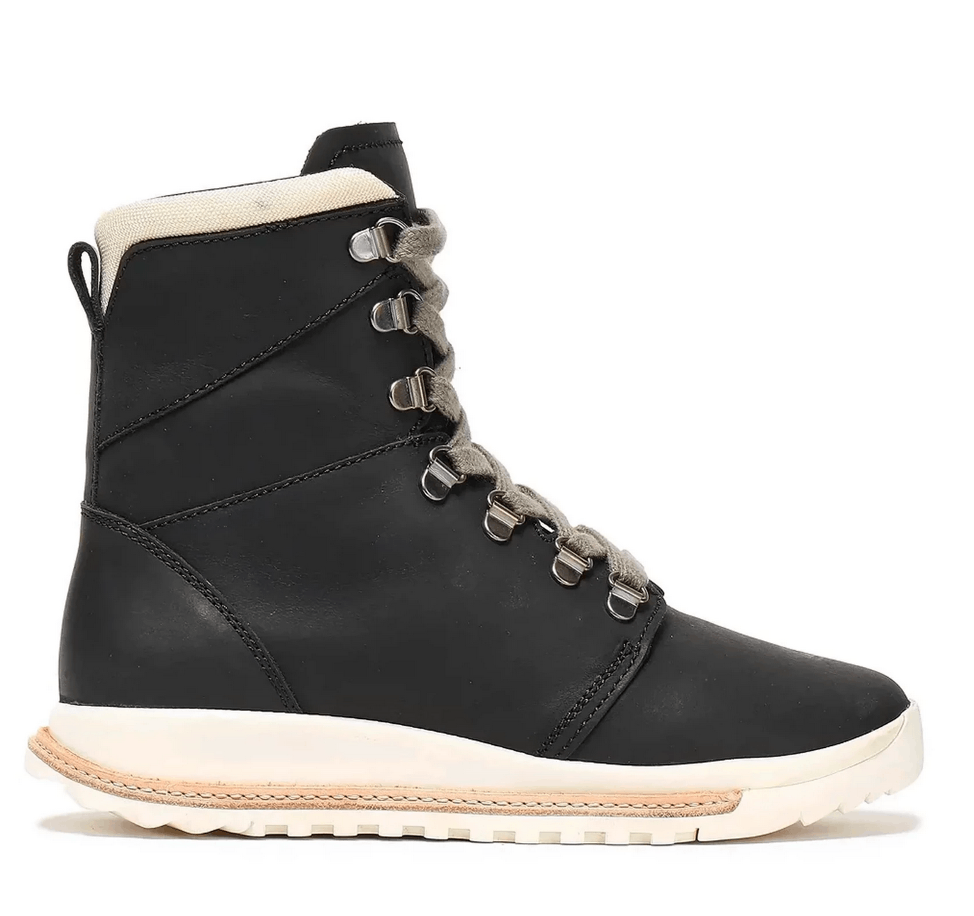 Pre-owned Rick Owens 999$ Hood Rubber Grafton Black Boots In Multi
