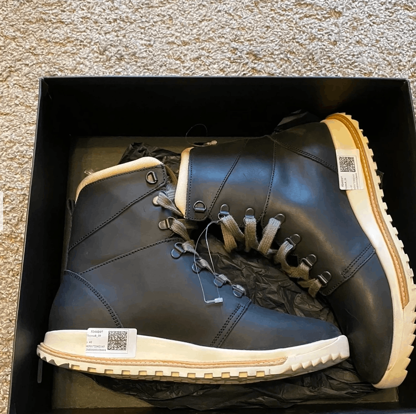 Rick Owens 999$ Hood rubber Grafton black boots Size US 7 / EU 40 - 2 Thumbnail