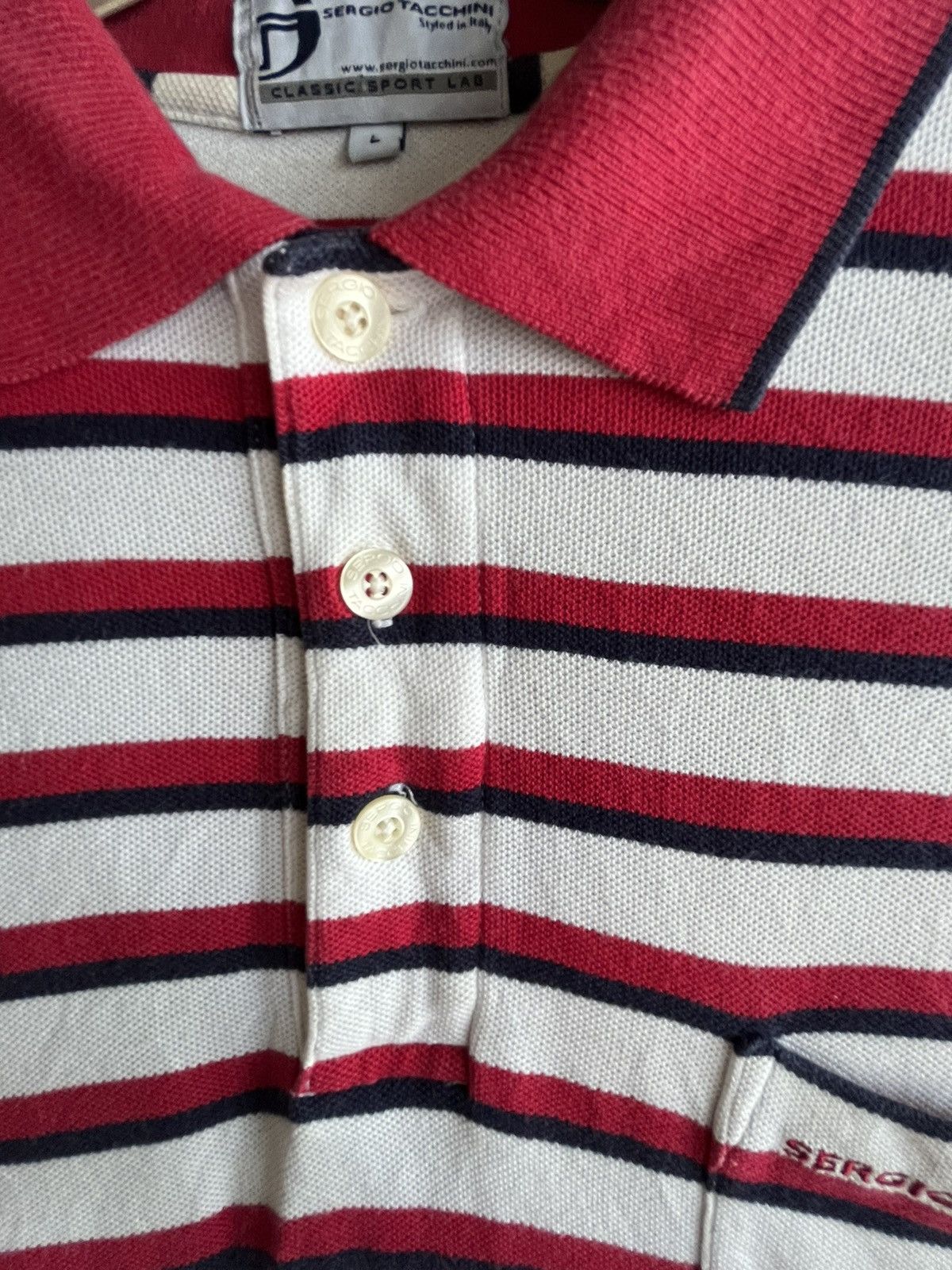 Sergio Tacchini Sergio tacchini polo tee ft93 Size US L / EU 52-54 / 3 - 3 Thumbnail
