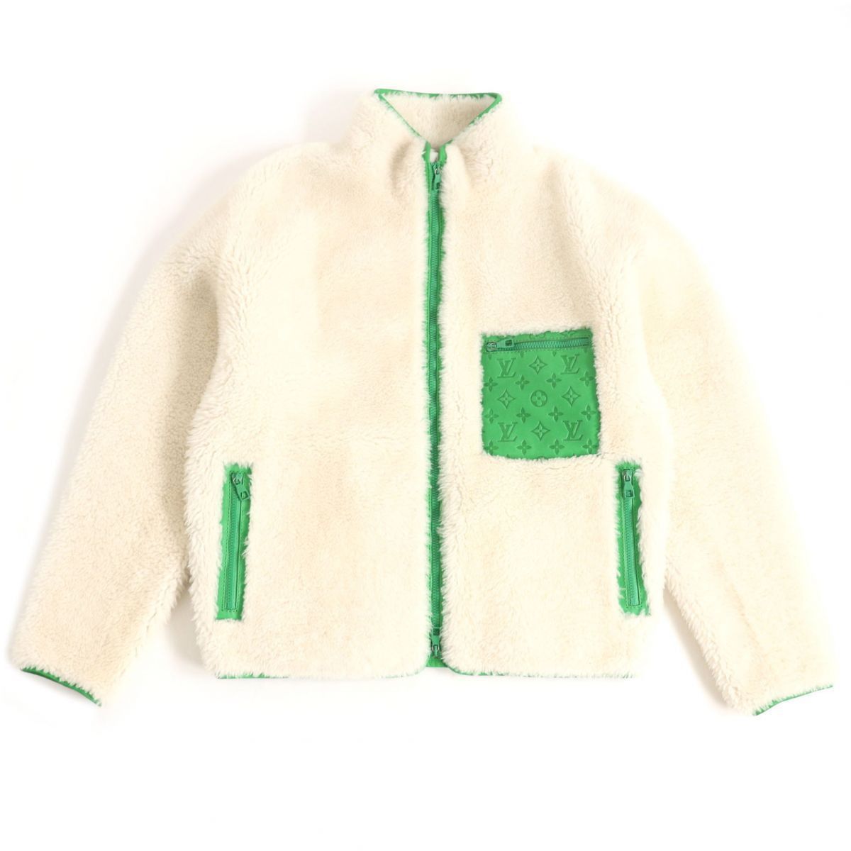 Louis Vuitton Shearling Monogram Jacket