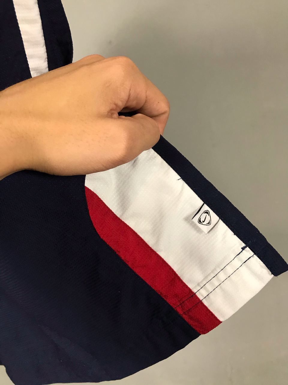 Nike × Vintage Nike vintage sportwear navy blue shorts Size US 32 / EU 48 - 7 Thumbnail