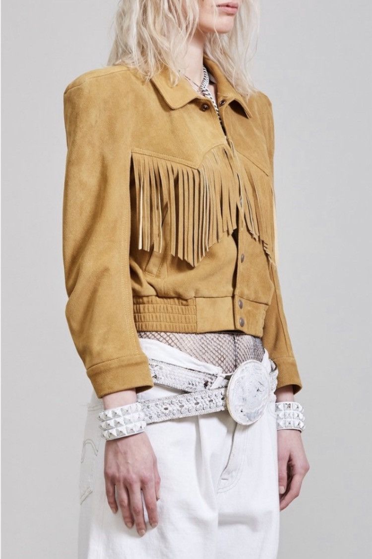 R13 Fringe suede bomber jacket. Medium Size M / US 6-8 / IT 42-44 - 9 Thumbnail