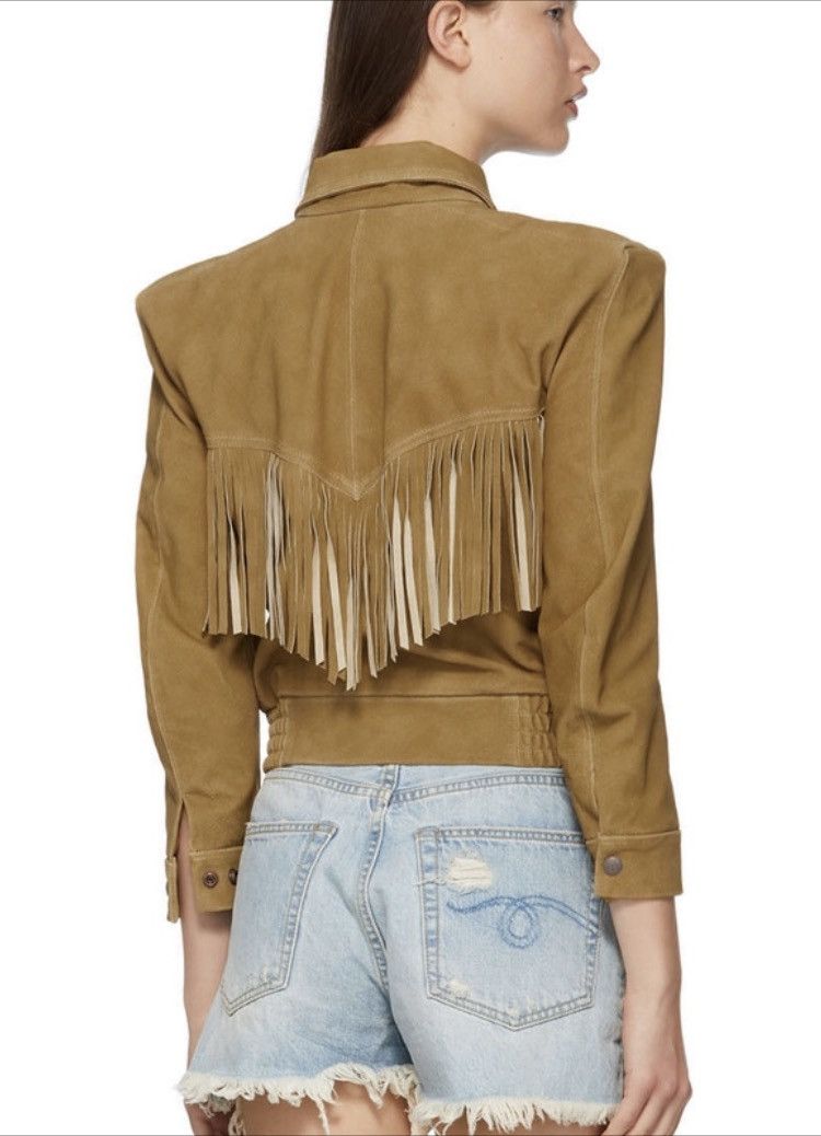 R13 Fringe suede bomber jacket. Medium Size M / US 6-8 / IT 42-44 - 17 Thumbnail