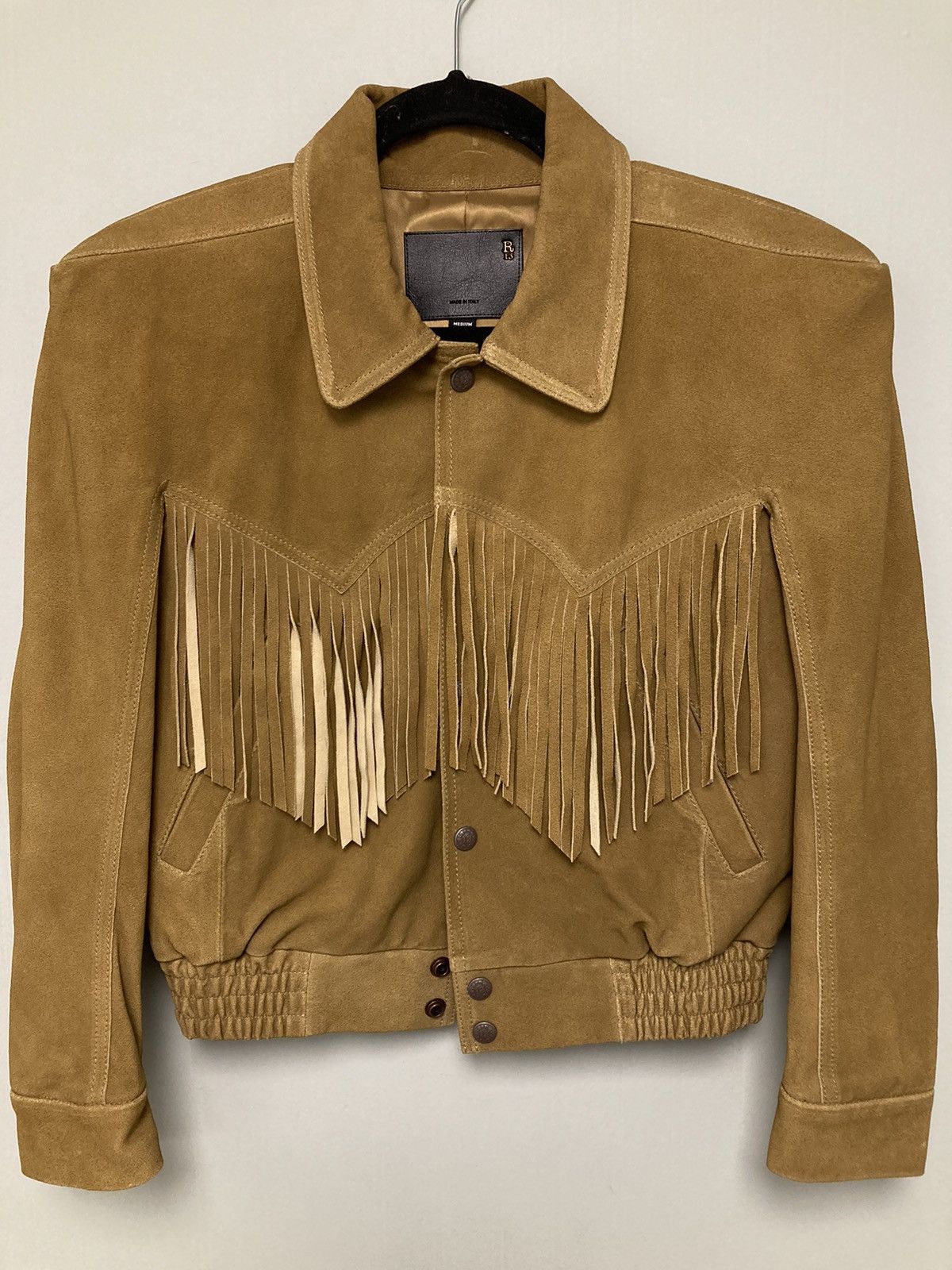 R13 Fringe suede bomber jacket. Medium Size M / US 6-8 / IT 42-44 - 6 Thumbnail