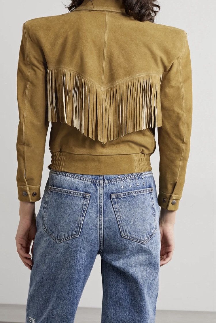 R13 Fringe suede bomber jacket. Medium Size M / US 6-8 / IT 42-44 - 12 Thumbnail