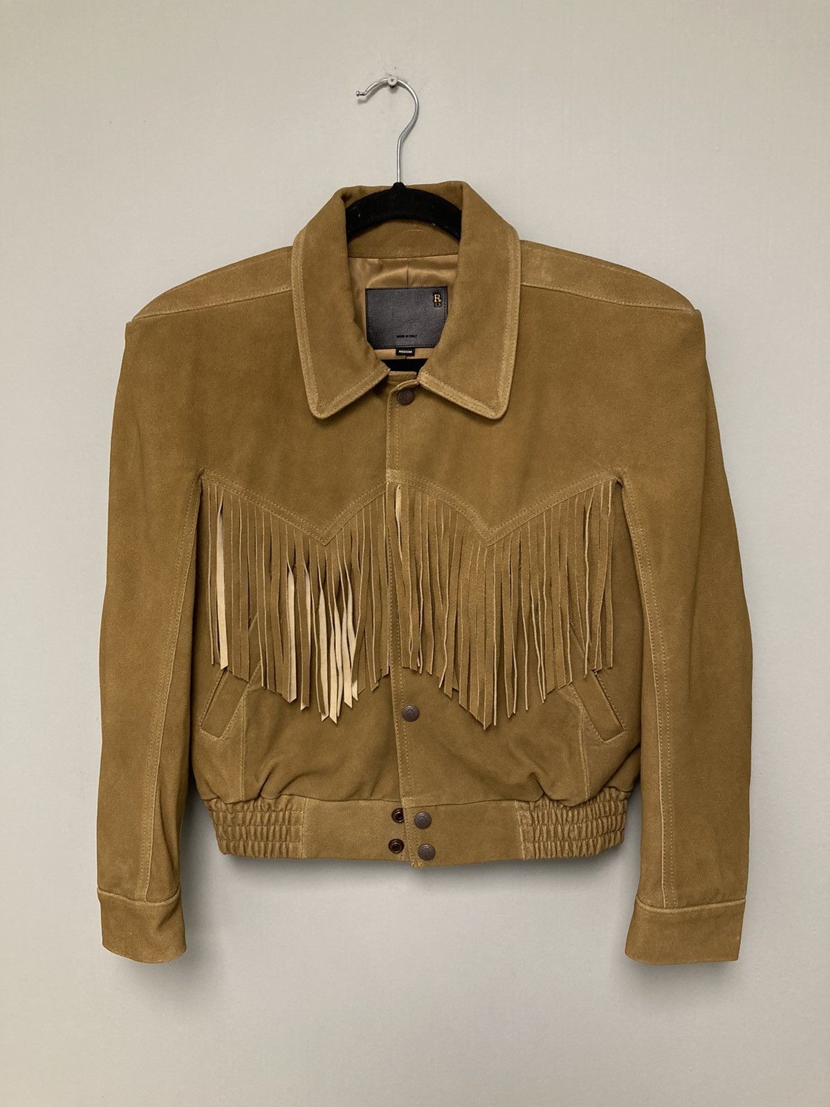 R13 Fringe suede bomber jacket. Medium Size M / US 6-8 / IT 42-44 - 2 Thumbnail