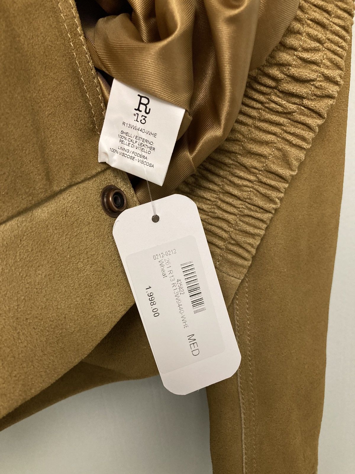 R13 Fringe suede bomber jacket. Medium Size M / US 6-8 / IT 42-44 - 7 Thumbnail
