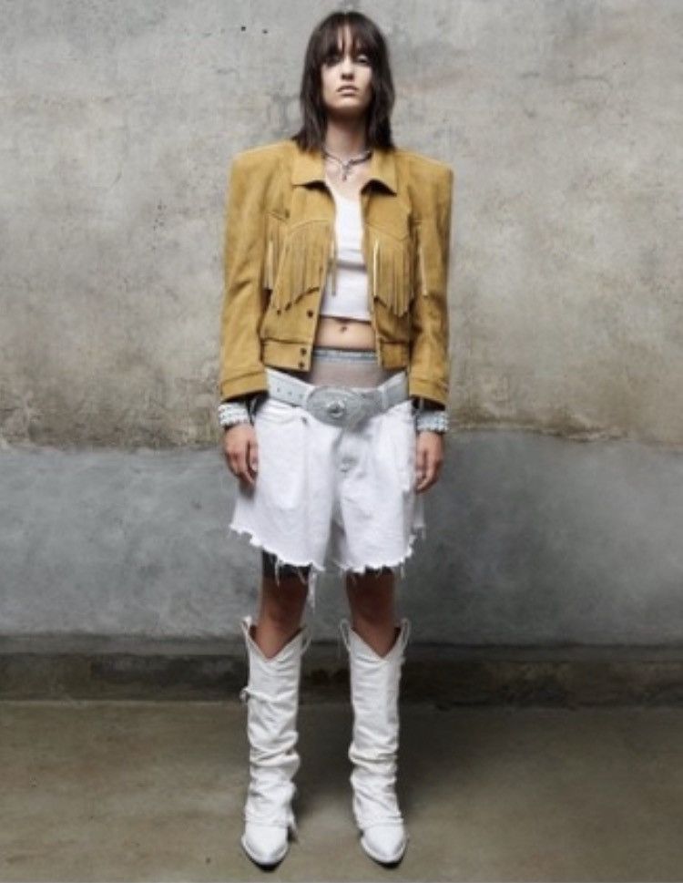 R13 Fringe suede bomber jacket. Medium Size M / US 6-8 / IT 42-44 - 10 Thumbnail
