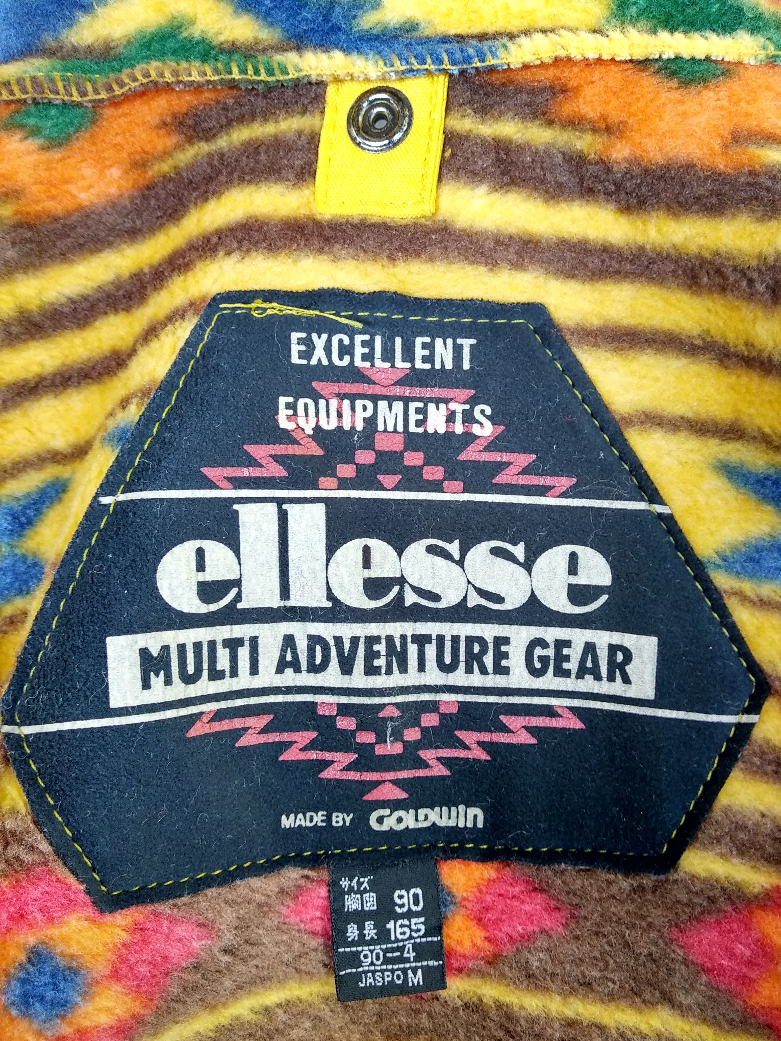 Ellesse × Goldwin RARE‼️Vintage Ellesse Navajo Fleece Sweater Size US M / EU 48-50 / 2 - 4 Thumbnail