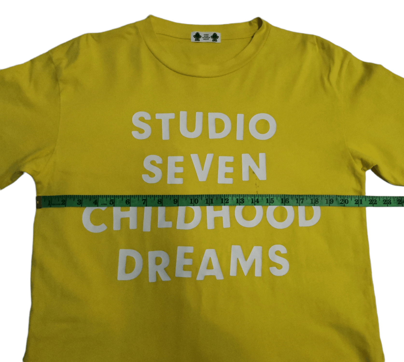 Japanese Brand Studio Seven Childhood Dreams Designer spellout tee M Size US M / EU 48-50 / 2 - 4 Thumbnail