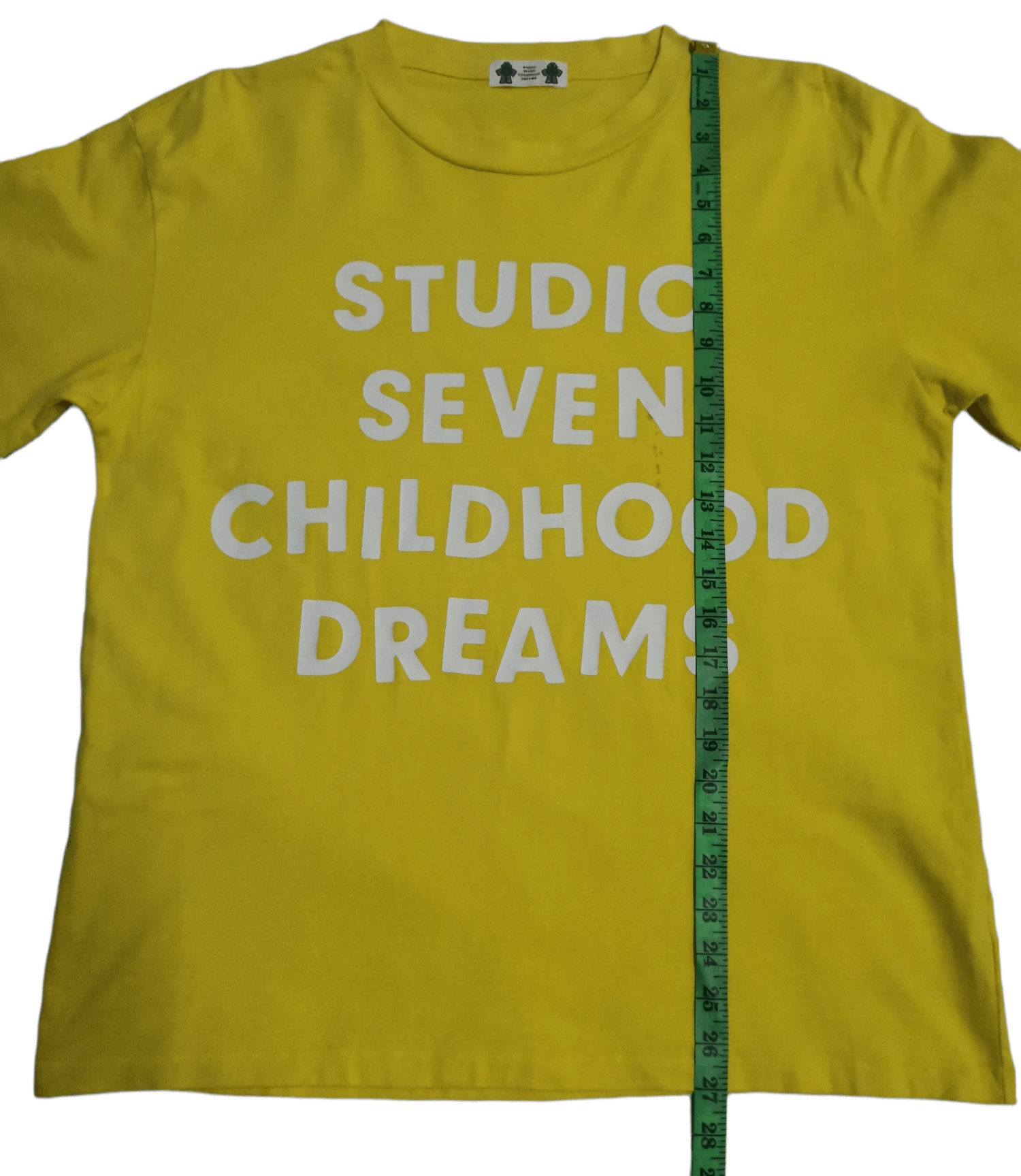 Japanese Brand Studio Seven Childhood Dreams Designer spellout tee M Size US M / EU 48-50 / 2 - 5 Thumbnail