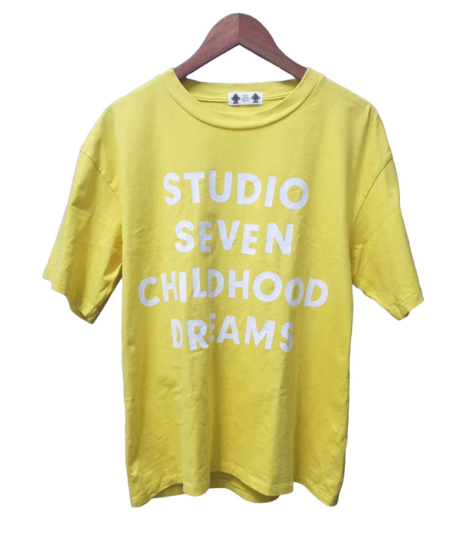Japanese Brand Studio Seven Childhood Dreams Designer spellout tee M Size US M / EU 48-50 / 2 - 1 Thumbnail
