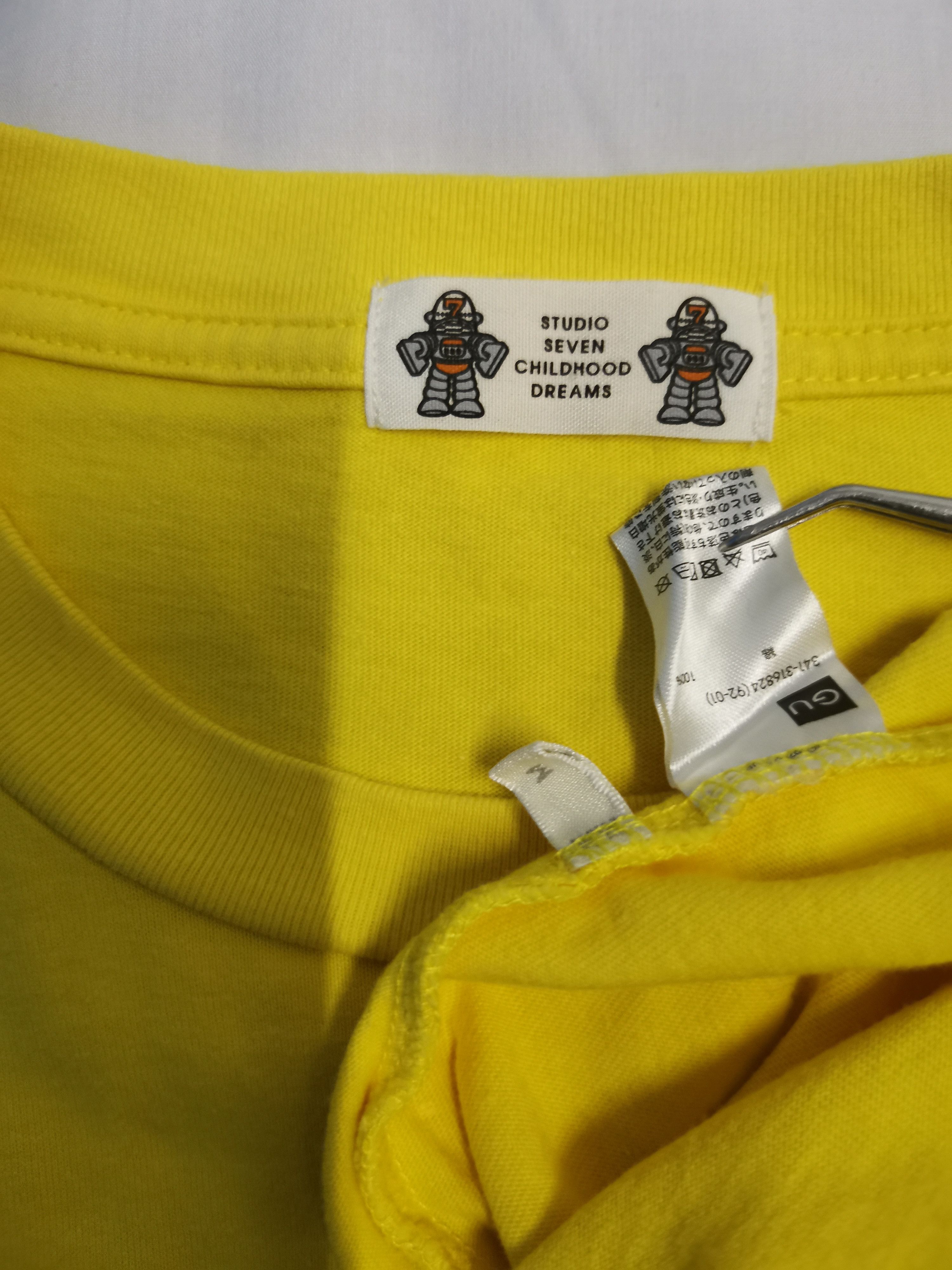 Japanese Brand Studio Seven Childhood Dreams Designer spellout tee M Size US M / EU 48-50 / 2 - 3 Thumbnail