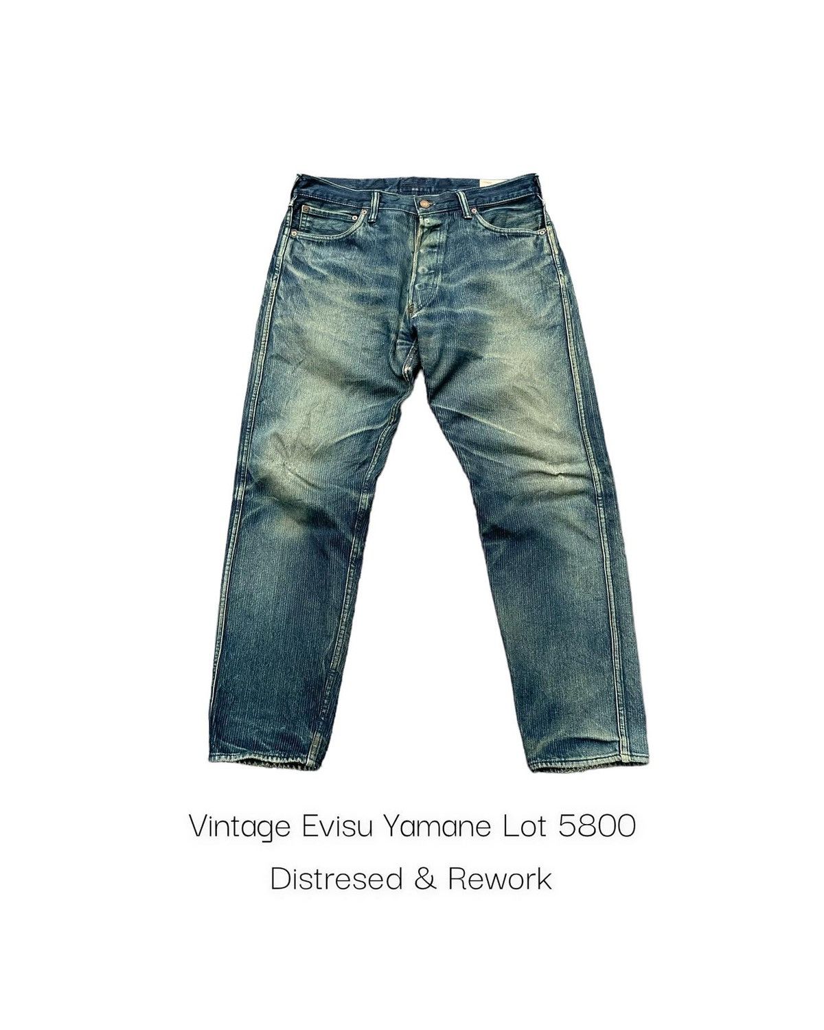 Evisu Vintage Evisu Yamane Lot 5800 Denim Size US 35 - 2 Thumbnail