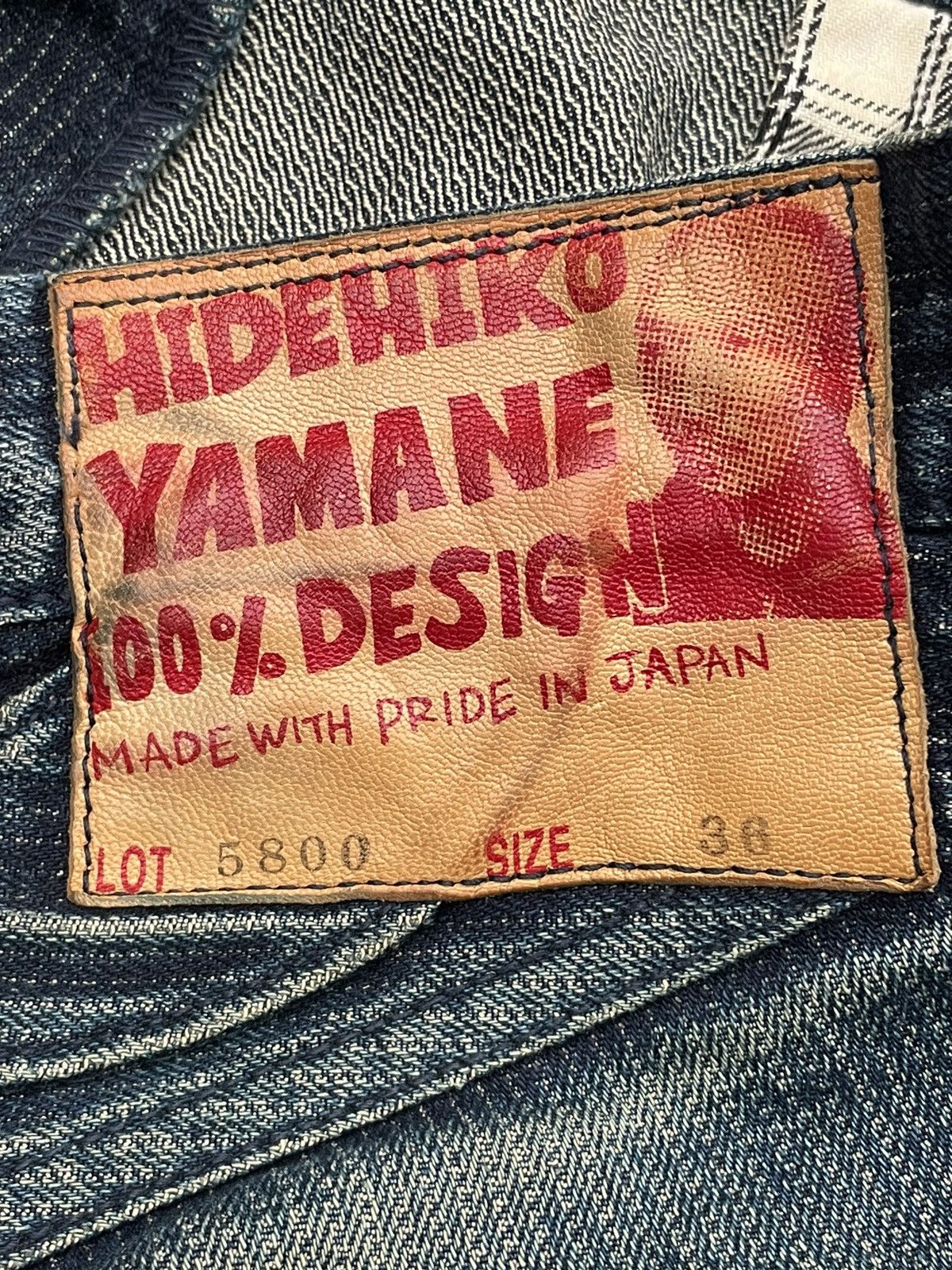 Evisu Vintage Evisu Yamane Lot 5800 Denim Size US 35 - 19 Thumbnail