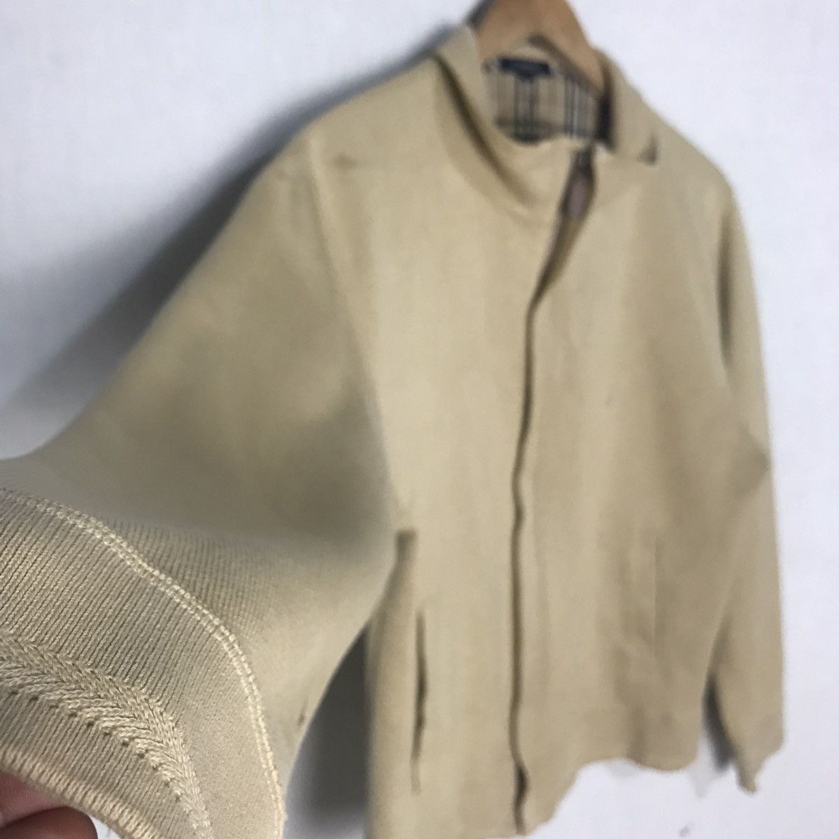 Burberry burberry nova check zipper sweater Size US M / EU 48-50 / 2 - 3 Thumbnail