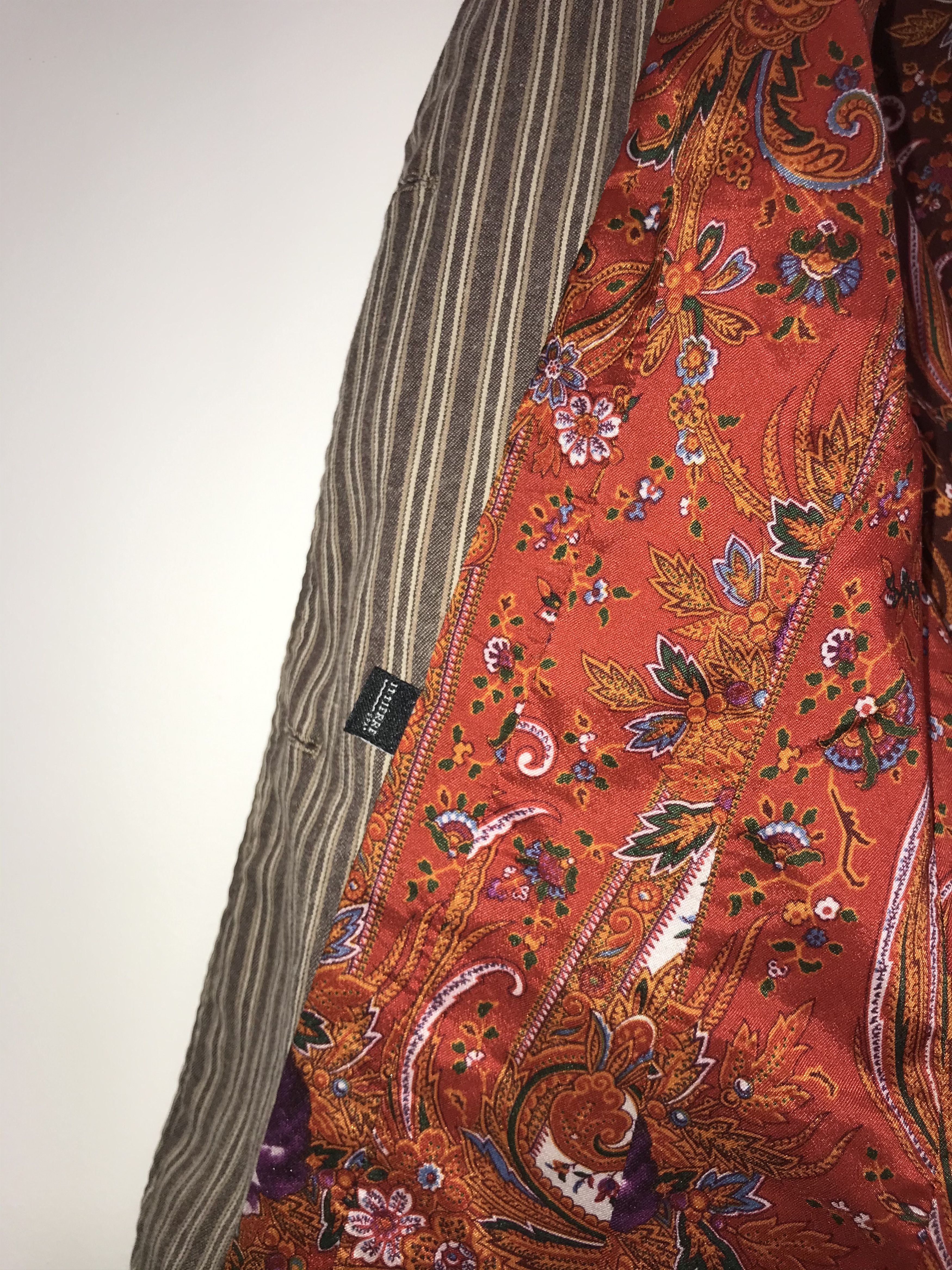 Dolce & Gabbana Vintage Dolce Gabbana Blazer Striped floral printed Size M / US 6-8 / IT 42-44 - 11 Thumbnail