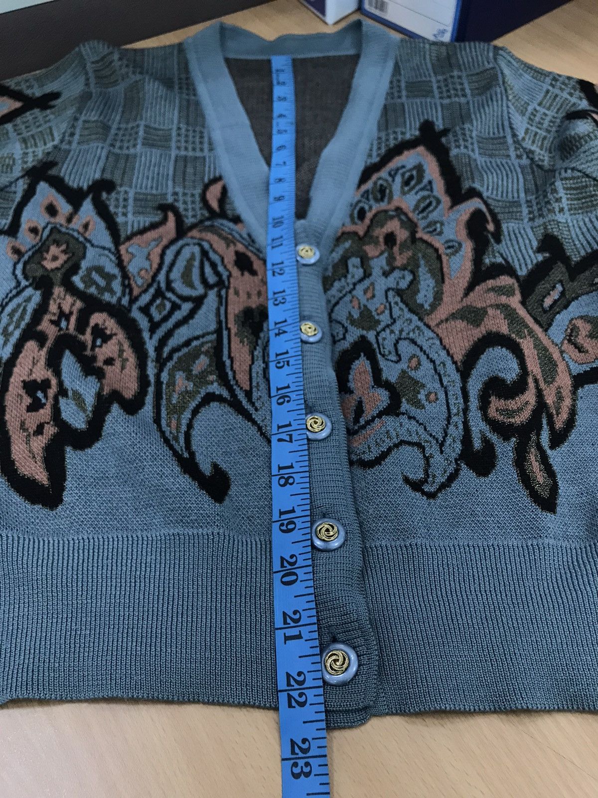 Aran Isles Knitwear Traditional Nice Fabric Design Knitwear Cardigan Size S / US 4 / IT 40 - 19 Thumbnail