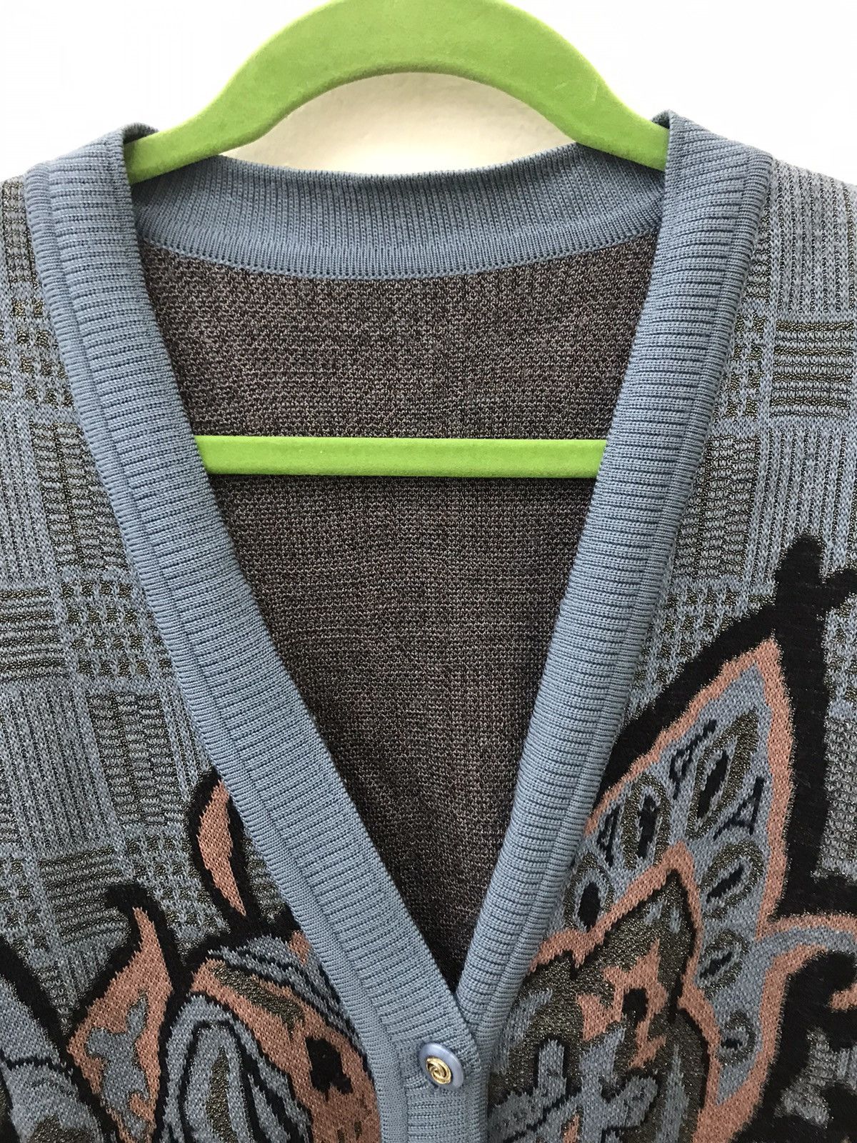 Aran Isles Knitwear Traditional Nice Fabric Design Knitwear Cardigan Size S / US 4 / IT 40 - 16 Thumbnail