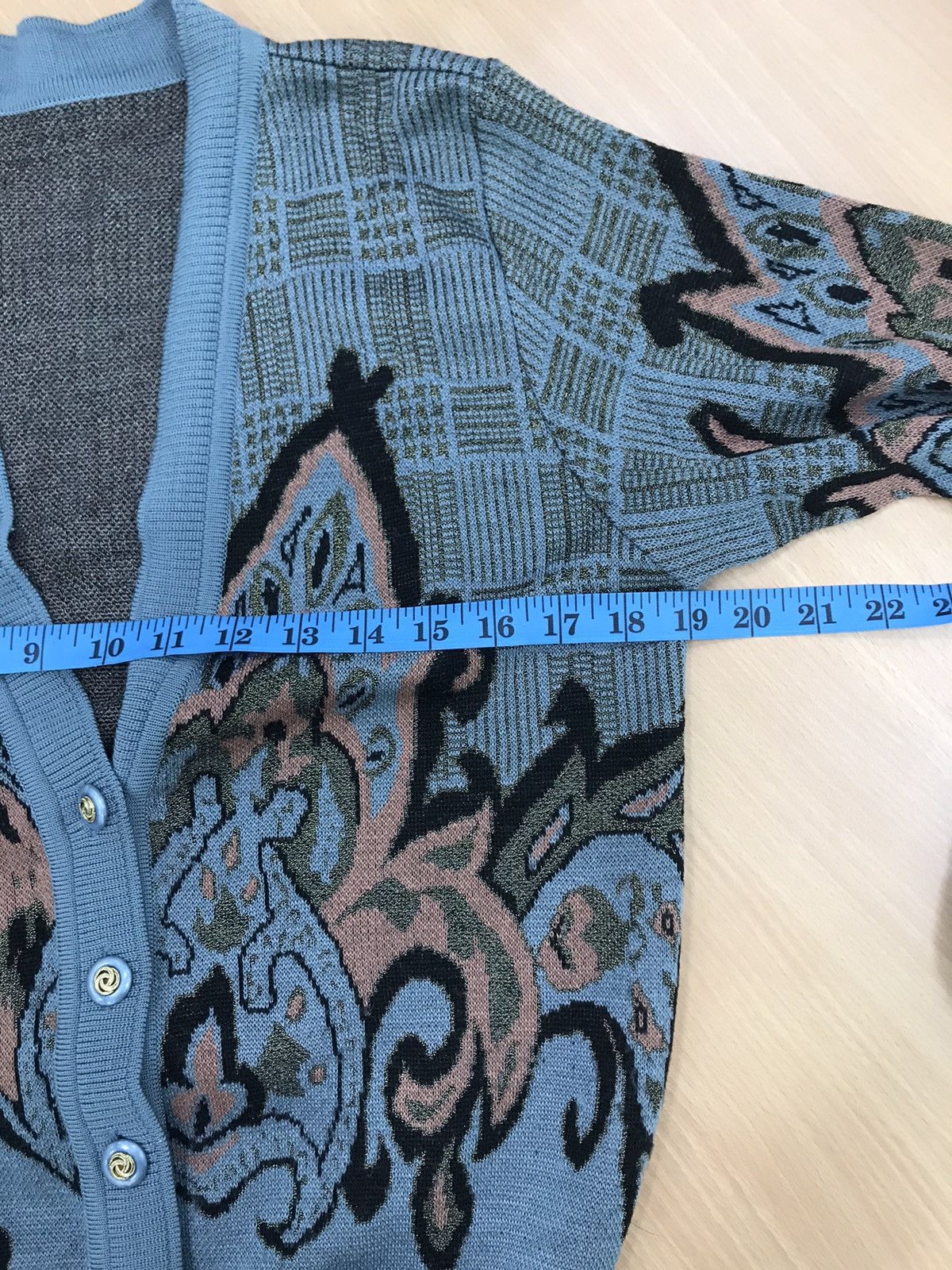 Aran Isles Knitwear Traditional Nice Fabric Design Knitwear Cardigan Size S / US 4 / IT 40 - 18 Thumbnail