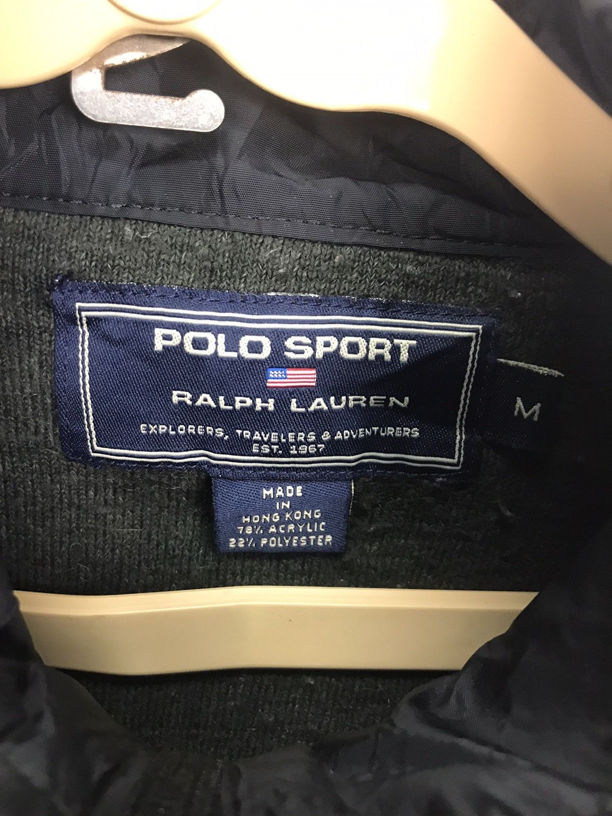 Polo Ralph Lauren × Ralph Lauren × Vintage Polo sport Ralph Lauren fleece sleeveless zipper sweater Size US S / EU 44-46 / 1 - 3 Thumbnail
