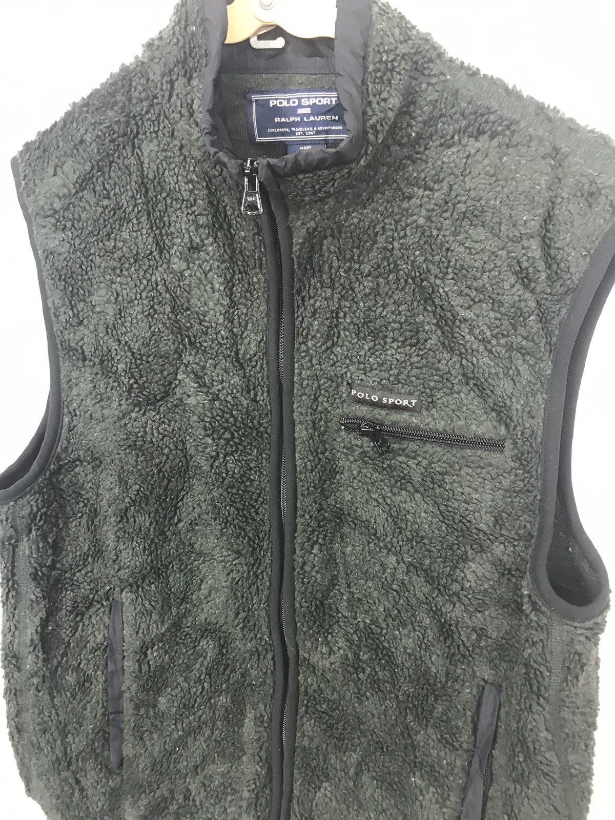 Polo Ralph Lauren × Ralph Lauren × Vintage Polo sport Ralph Lauren fleece sleeveless zipper sweater Size US S / EU 44-46 / 1 - 4 Thumbnail