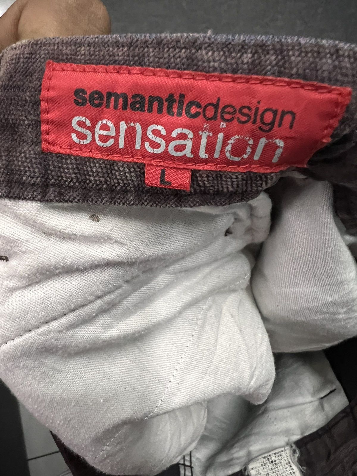 Japanese Brand Semantic Desing Sun Faded Corduroy Cargo Pants Size US 32 / EU 48 - 11 Thumbnail