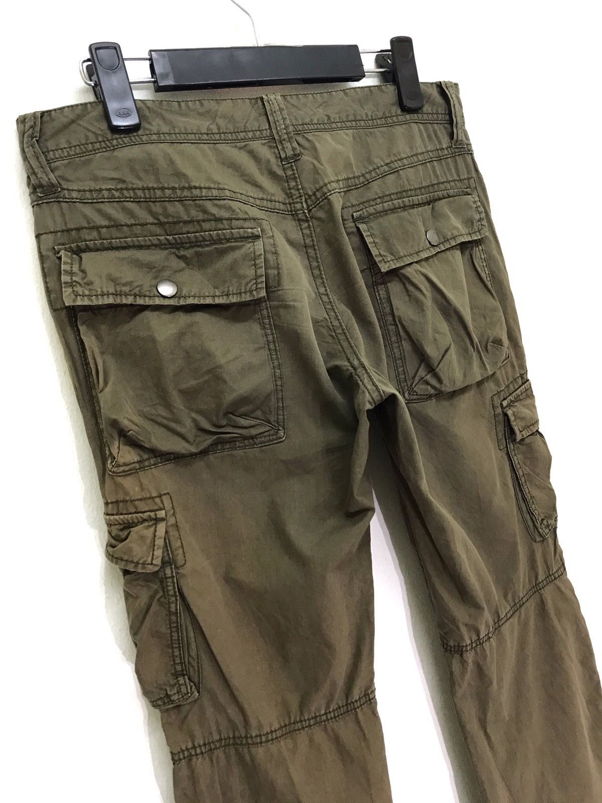 Japanese Brand Edge Rupert Bush Cargo Slim Pant Thin Cotton Size US 31 - 6 Thumbnail